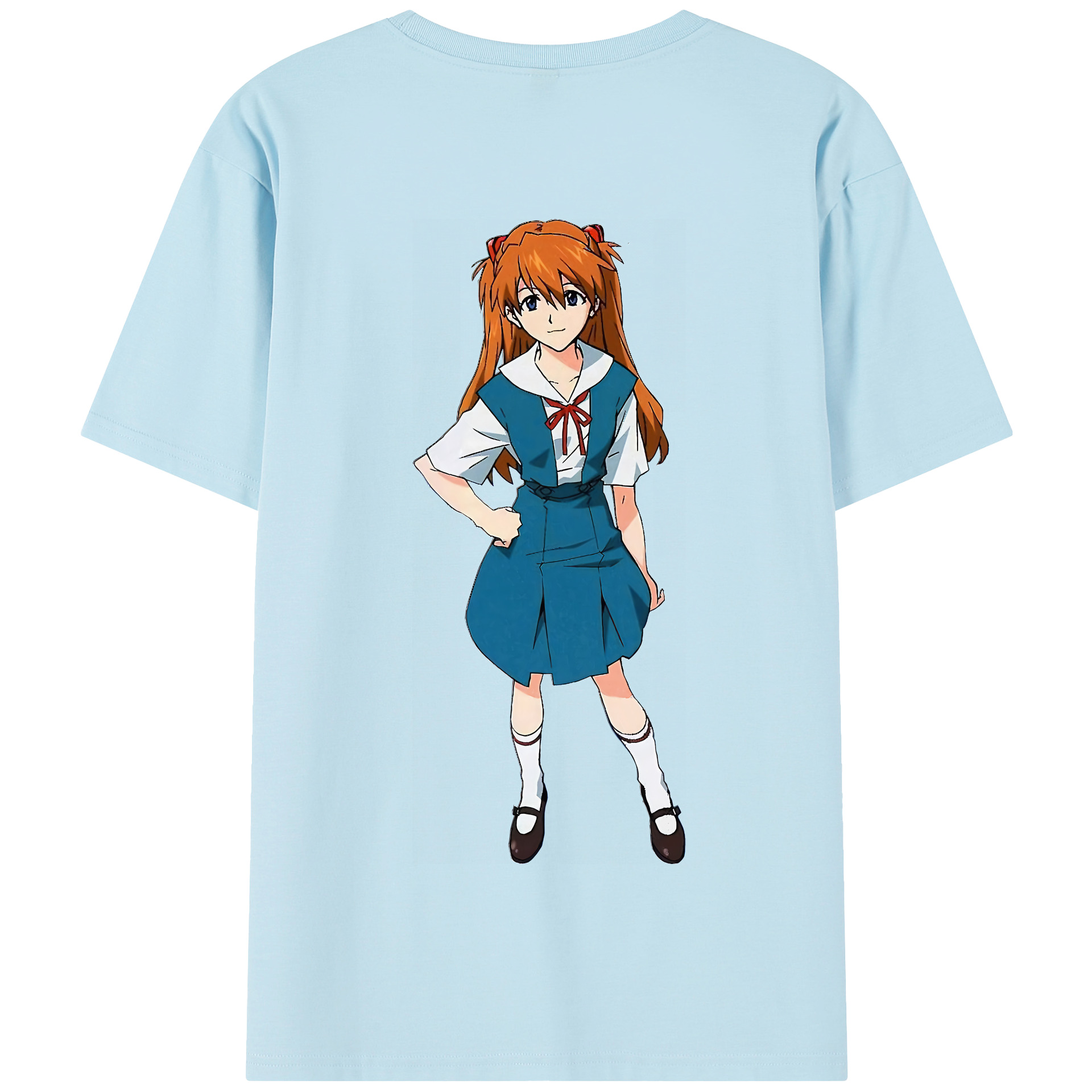 （画像用） EVA 新世紀エヴァンゲリオン 綿100％半袖Tシャツ（背面プリント）